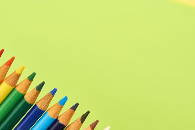 Colored Pencils Background